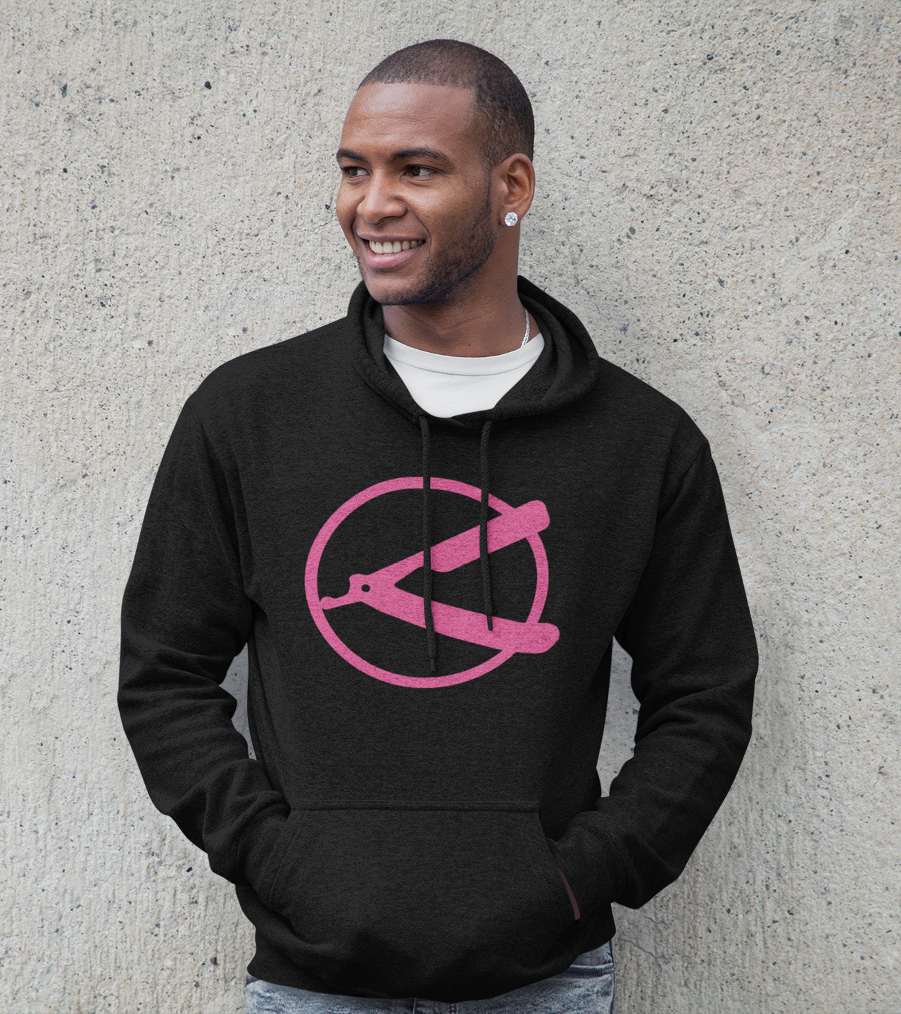 MLB Pink Logo - Hoodie