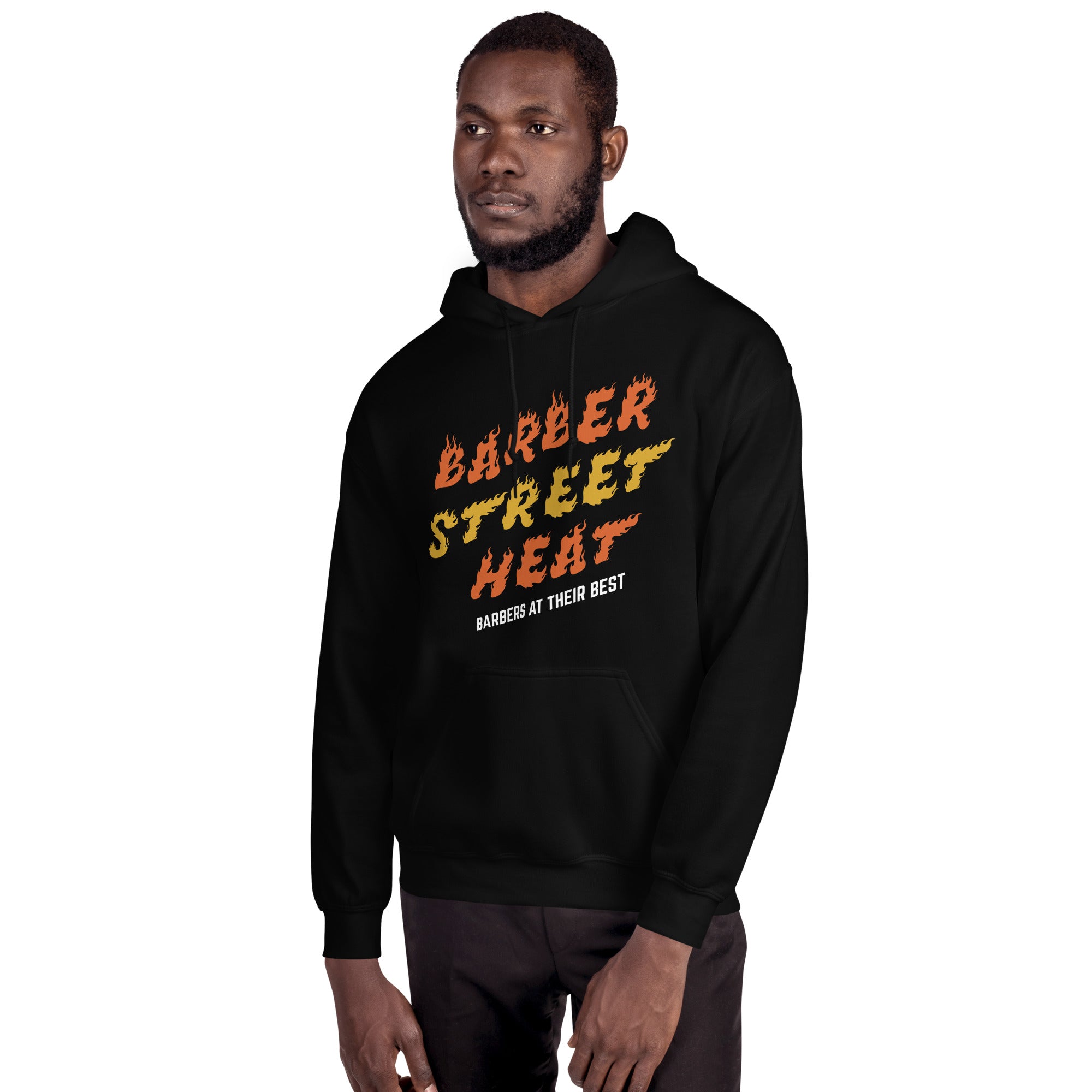 Flamed Barber Street Heat - Hoodie