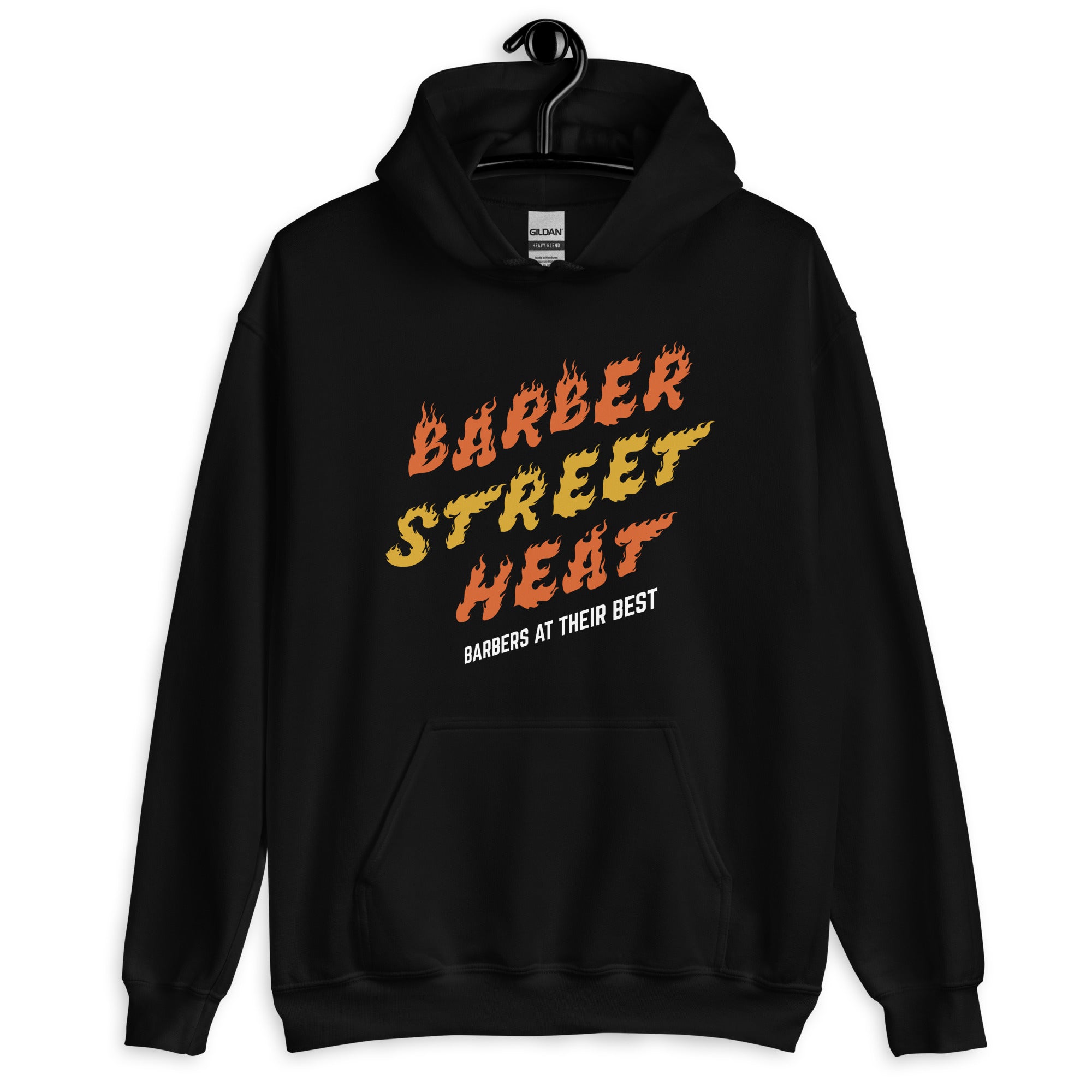 Flamed Barber Street Heat - Hoodie